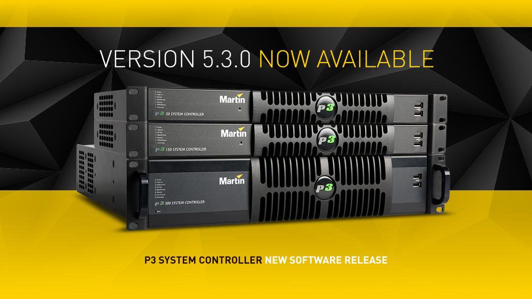 Martin by Harman Releases Software Update for P3 System Controllers