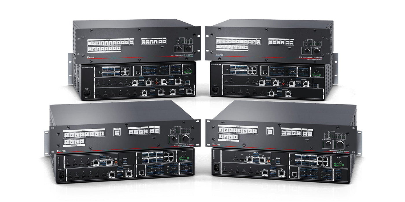 Extron Presentation Switchers Now Enhanced With Quad-Control Processor